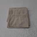 ZWJD Beige Lumbar Pillow Covers 12x20 Set of 2 Chenille Throw Pillow Covers with Elegant Design Soft and Luxurious Decorative Throw Pillows for Couch, Bed, and Home Decor