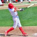 Youth Elite Baseball/Softball Socks & Belt Combo (3 Pairs of Socks with 1 Belt) (Red, S) 2 Pack