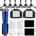 RV2310AE Replacement Parts for Shark AV2310AE RV2310AE RV2320S UR2350AE RV2300S Matrix Robot Vacuum Cleaner 1 Main Brush Roller 2 Sets Foam Filters 2 Filters 6 Side Brushes (Not For RV2300)