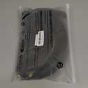 Pure Colour Crossbody Bag Bum Bag for Women,Spacious Purse Fanny Packs Belt Bag,Oversized Bum Bag (Colour Bum Bag-Black)