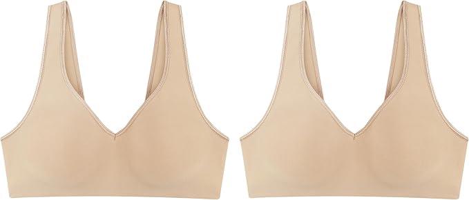 Hanes Women's G796 SmoothTec ComfortFlex Fit Wirefree Bra, XL