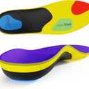 2026 Heavy Duty Support Pain Relief Orthotics - 250+ lbs Plantar Fasciitis High Arch Support Insoles for Men Women, Flat Feet Orthotic Insert, Work Boot Shoe Insole, Absorb Shock with Every Step