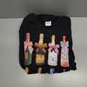 New year 2026 Champagne T-Shirt Cool Glass Coquette Bottle Sweatshirt, Small 