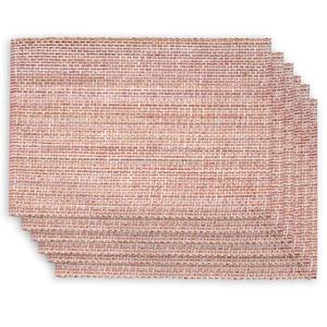 Urban Villa Placemats Fall 100% Cotton Fused Placemats 14''x 20'' Over Sized Set of 6 Placemats Every Day Use Heavier QualityPlacemats