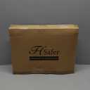 Fireproof Document Organizer with Lock,Hard-Shell Case Fireproof Document Box with Shoulder Strap,Portable File Organizer with 13 Pocket Accordion File Folder for Files Laptop Black (15.5" x 11.5" x 3", EVA)