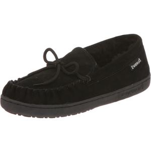 BEARPAW Moc II 2 - Men's Sheepskin Slipper - 1295M (13, Black)