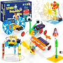 STEM Robotics Kits for Kids Age 8-12 8-10, Science Kits for Kids 8-12, STEM Toys for Boys Age 8 9 10 12 13 14 Girls Boys Birthday Gifts, Robot Building Crafts 8-12 Engineering Motor Set