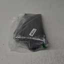 2PCS Lazy Susan Shelf Liner 27" Silicone Lazy Susan Liner Non Slip Kitchen Cabinet Liners Mats for Shelf Drawer Black