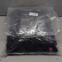 Juicy Couture Alyssa Luxurious 6 Piece Bath Towel Set - (2) Bath Towels, (2) Hand Towels, and (2) Washcloths - Black Premium Bathroom Towel Set