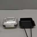 Grill Drip Pan for Nexgrill 720-0830H for Nexgrill Grease Tray Replacement Grease Pan/Box for Nexgrill 720-0888N 720-0925P 720-0896 720-08882A for Cuisinart CGG-7400 with 15pack Aluminum Foil Liner