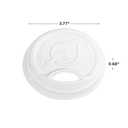 Eco-Products GreenStripe Compostable Paper Cup Sip Lids, Case of 1000, Fits 12-22oz Cups, Made from PLA Renewable Plant Based Plastic, ASTM Compliant, BPI-Certified
