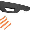 HQPASFY A Pillar Grab Handle Interior Trim Left Driver Side Black LH Compatible with 2011 2012 2013 2014 2015 2016 Ford F250 F350 F450 F550 Super Duty Replace# BC3Z2503599AB, BC3Z-2503599-AB