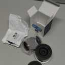 [Newly Upgraded] Metal Magnetic Car Phone Holder | Dual Insurance of Vacuum + Adhesive | 360 Rotation Without Dead Angle | Magnetic Ring Included(for iPhone & Android) (Gray+Clip)