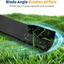 Aeagle High Lift Blade for John Deere 38 inch Deck X300 240 245 GT242 LT150 STX38 F510 160 AM137324 AM141039 M153118 M84472 AM100945 AM141041 AM100991 AM137326 M154159 2 Pack