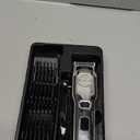 oneisall Dog Clippers for Grooming for Thick Heavy Coats/Low Noise Rechargeable Cordless Pet Shaver with Stainless Steel Blade/Waterproof Dog Shaver for Dogs Pets and Animals (Silver)