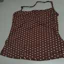 SUUKSESS Women Halter Double Lined Tank Top Backless Going Out Camisole Crop Top, S
