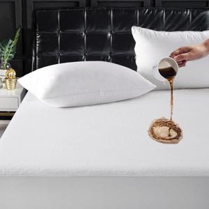 TASTELIFE Waterproof Mattress Protector Twin XL Size, 100% Waterproof Breathable Noiseless Mattress Cover with Deep Pocket for 6-18 inches Mattress, Machine Washable & Vinyle-Free (White)