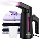 Travel Steamer for Clothes, Dual-Row Steam, 25g/min Steam,Clothes Steamer Handheld,180ml Large Capacity,Fast 40s Heat-up Portable Steamer,700W Clothing Steamer For All Fabrics,120V Only(GY168)