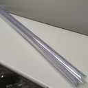 48 x 60 Inch Clear Table Cover Protector, 2mm Thick Clear Table Protector for Dining Room Table, Plastic Table Cover, Waterproof Table Pad for Kitchen, Office