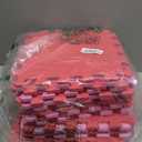 YIMINYUER 20 Tiles (30cm30cm1cm Each Tile) Baby Soft Puzzle Play Mats, Kids Thick EVA Foam Floor, Toddlers & Children's Soft Interlocking Mat R03R09G301020 (142114CM, Pink Red)