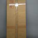 Delma Arched Mirror Full Length,Standing Mirror Full Body,Large Floor with Stand for Wall Entryway Door Bedroom Bathroom Living Room (56"L x 15"W, Black Frame)