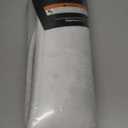 GORILLA GRIP Thick Memory Foam Toilet Rug for Bathroom, U Shaped Washable, Soft Absorbent Velvet Topside Floor Mats, Machine Wash, Cushioned Luxury Rugs for Bath Room, 22.5 x 19.5, White