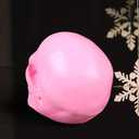 PTS Halloween Skulls Heads Halloween Head Decor Halloween Halloween Skeleton Bones Desktop Halloween Decor(Pink)