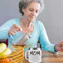 Gifts for Mom from Daughter, Son - Christmas Gifts for Mom, Wife, Women - Moms Birthday Gift Ideas, Cool Birthday gifts for Moms, Mothers - Best mom Mug, 14 OZ Stainless Steel moms Coffee Mug