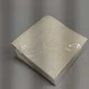 Cocktail Napkins Disposable, Ivory Beverage Napkins Soft and Absorbent Paper Napkins for Dinner, Party, Wedding, Or Every Day Use, 5” x 5” 2 Ply Party Napkins, Pack of 100 - By Amcrate