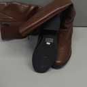 Knee High Boots for Women 2.56" Chunky Heel Round Toe Side Zipper Fall Winter Dress Tall Boots for Women, Size 6