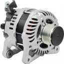 Alternator Replacement 23100-3TA1A Compatible with Nissan Altima 2013-2018 2.5L L4 Gas, 12V 110A 6-Groove Pulley CW Replace 231003TA1B