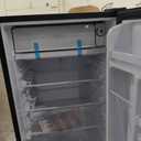 Frigidaire Compact Fridge, 4.5 Cubic Feet, Stainless Steel
