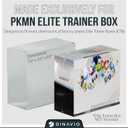 PET Plastic ETB Protector Case 30 Pack - Elite Trainer Box Protector - ETB Case Compatible with Elite Trainer Boxes (Pack of 30)