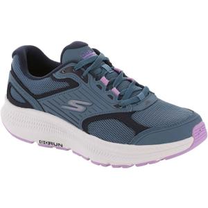 Skechers Women's Go Run Consistent 2.0 Advantage Sneaker, Blue/ Purple, 10