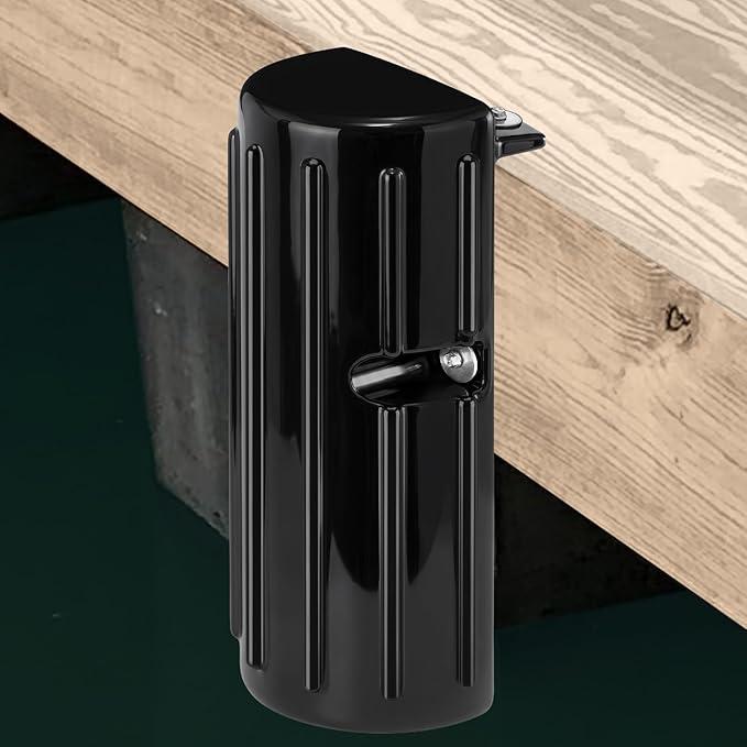 JYINCPED Dock Bumper Fender,Boat Dock Bumpers for Edge or Side,6 Pack,Black