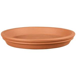DEROMA 87360PZ Clay Plant Saucer, 14-1/2-Inch