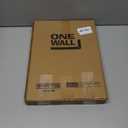 ONE WALL Tempered Glass 9x13 Picture Frame with Mats for 6x9 Photo, Black Wood Frame for Wall and Tabletop - Mounting Hardware Included