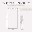 Tweezerman Exclusive Dusty Rose Slant Tweezer - Hair Removal Tweezers, Stainless Steel