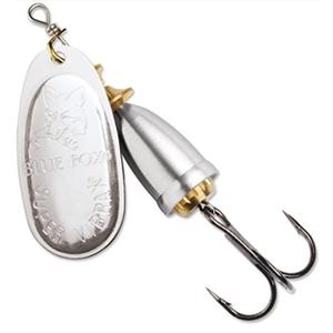 Blue Fox Super Vibrax Classic Spinner - 1/8 oz. - Silver, Pack of 6