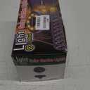 Solar Powered 8 Pack Outdoor LED Disk Lights - IP68 Waterproof, Non-Slip, Wear-Resistant Pathway Lights (Warm White) (8 Pack, Black)