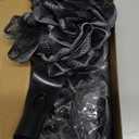 Loofah with Handle, 21.7 Detachable Loofah Back Scrubber, Back Loofah, Exfoliation and Improved Skin Health, Shower Loofah for Shower for Men WomenBlack