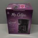 Mr. Coffee 12-Cup Switch Coffee Maker Black: Electric Drip Coffee Machine, 60 oz Capacity, Dishwasher-Safe Parts