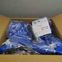 Affordura Boat Fender 4 Pack Boat Bumpers Fenders with 4 Ropes, Boat Bumpers for Pontoon Boat Fenders Inflatable (8.5 inch, Blue)