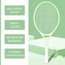 Children's Tennis Racket for 2 Players, Suitable for Beginners, pre Worn 27 inch Lightweight Children's Racket, Suitable for Boys and Girls, Equipped with Tennis
