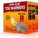 MR.ICE Toe & Insole Feet Warmers - Disposable, Air Activated, Long Lasting Hot Warmers