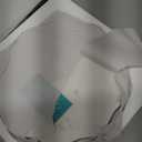 Kate and Laurel Sanzo Modern Pedestal Drink Table, 10 x 10 x 23, Antique Brass and White, Decorative End Table with Scalloped Marble Tabletop for Use as Small Plant Stand or Cute Martini Table (Gold)