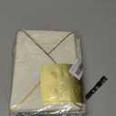 100 Pack A7 Envelopes 5 x 7 Card Envelopes V Flap with Gold Border for Office, Wedding Gift Cards, Invitations, Graduation, Baby Shower, Parties (Cream Color, 5.32 x 7.28 Inches)