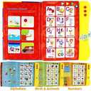 Preschool Learning Activities Book  Interactive ABC Sound Book, Toddler Learning Toy for Kids Ages 3+, Educational Alphabet Toy for Boys and Girls.