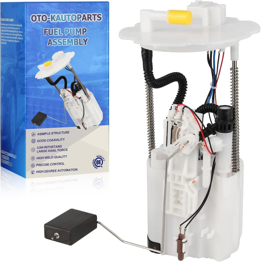 OTO-K Electric Fuel Pump Module Assembly Compatible with Infiniti EX35 2008 2009 2010 2011 2012,EX37 2013,QX50 2014 2015 2016 2017, 3.5L 3.7L with Sending Unit Replace#170401BA0A, 170401BA0B, E8931M