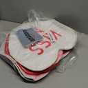 6 Pcs Valentine's Day Heart Rug Valentines Day Bathroom Decor Non Slip Heart Shaped Bath Rugs Red Pink White Mat Doormat for Bathroom Kitchen Living Room Home